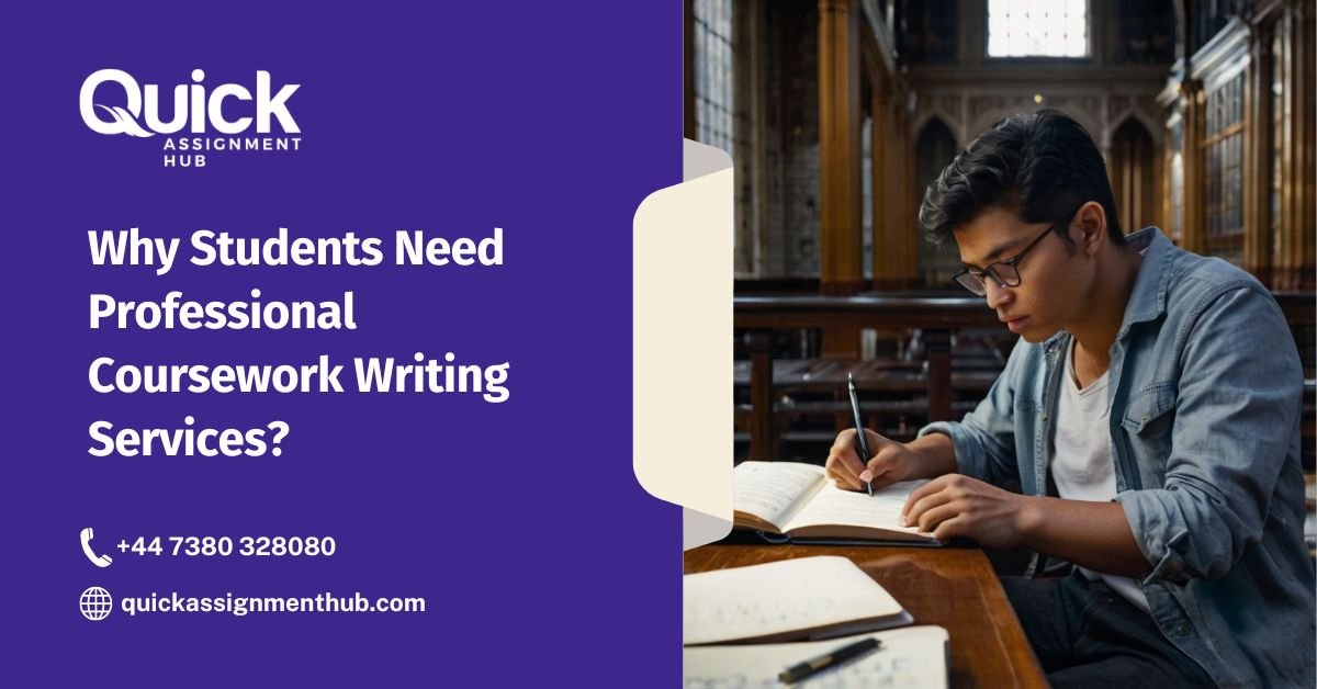 Why Students Need Professional Coursework Writing Services?